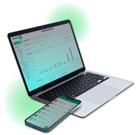 Computador e celular juntos